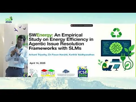 Presentation slide for the SWEnergy research study
